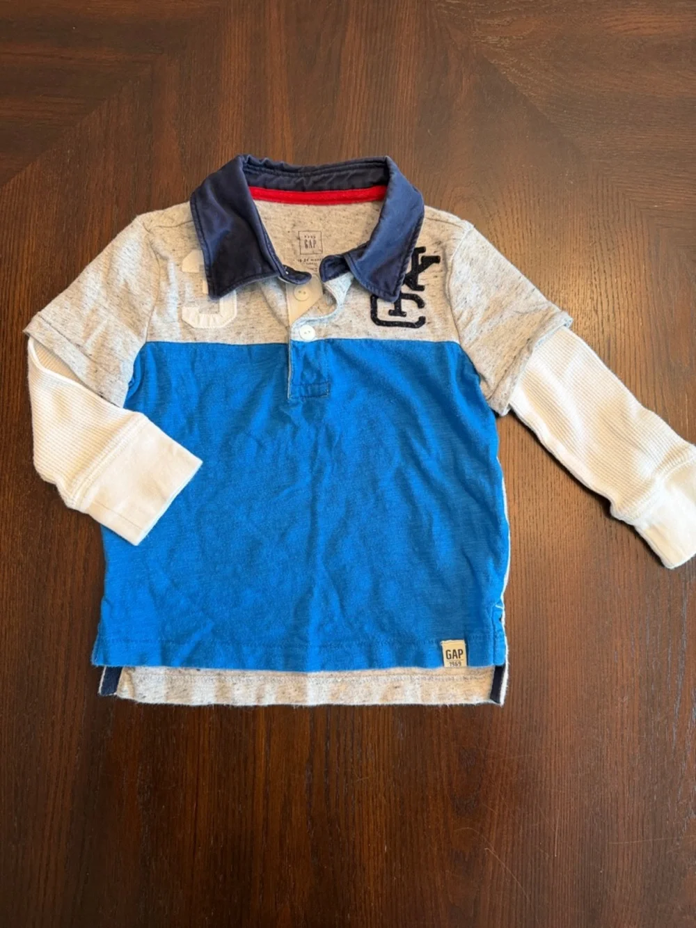 GAP Toddler Boy 18-24M Polo Shirt Camo Jogger Matching Set